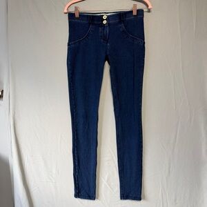 Freddy Womens WR UP Shaping Skinny Jeans Size Small Blue Stretch Booty Lifting